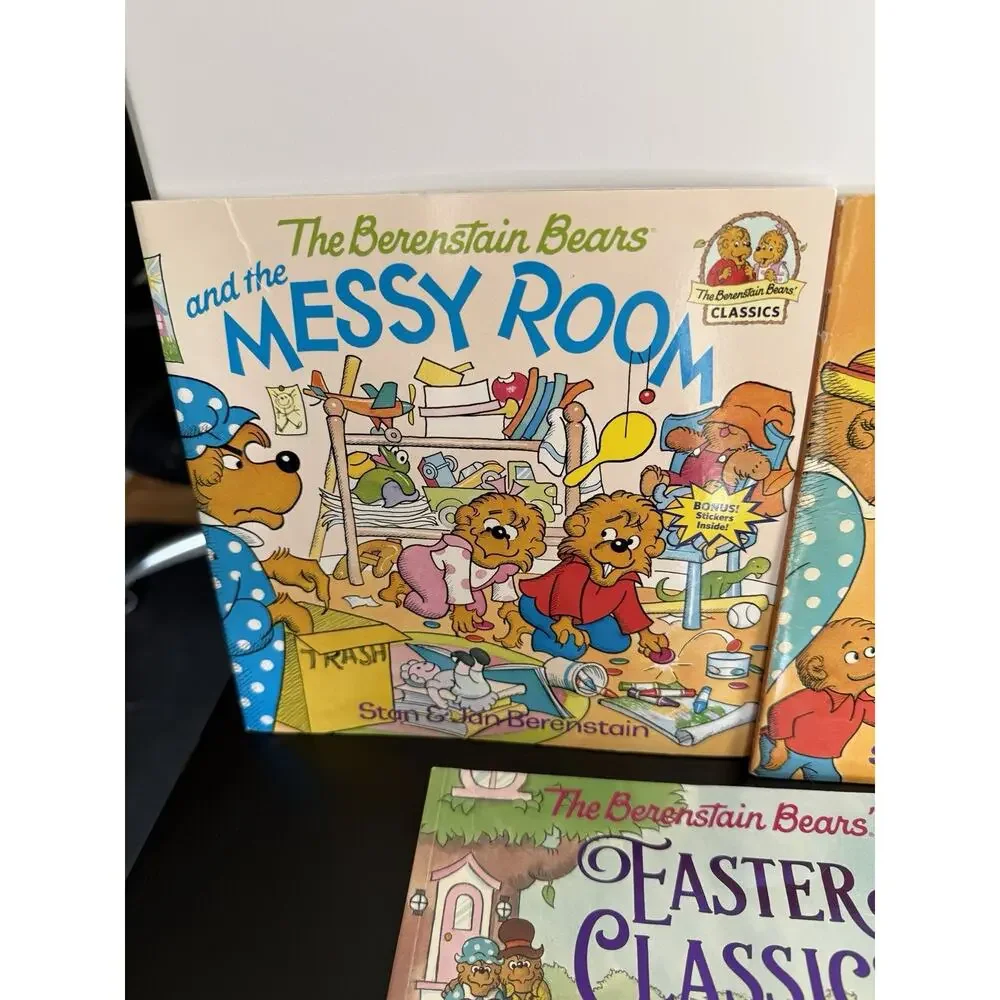 Berenstain Bears 5 Book Lot Classics Dentist Grandma Easter Back to School